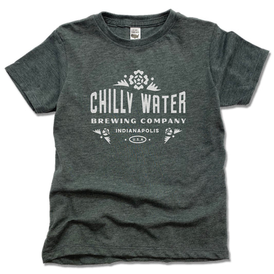 CHILLY WATER BREWING | KIDS TEE | CWB WHITE LOGO