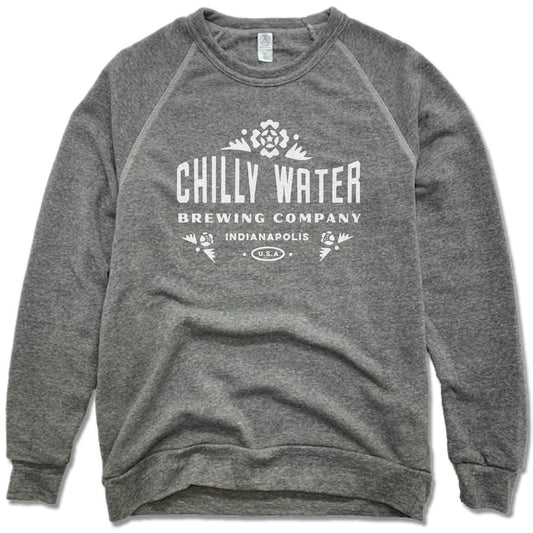 CHILLY WATER BREWING | FLEECE SWEATSHIRT | CWB WHITE LOGO