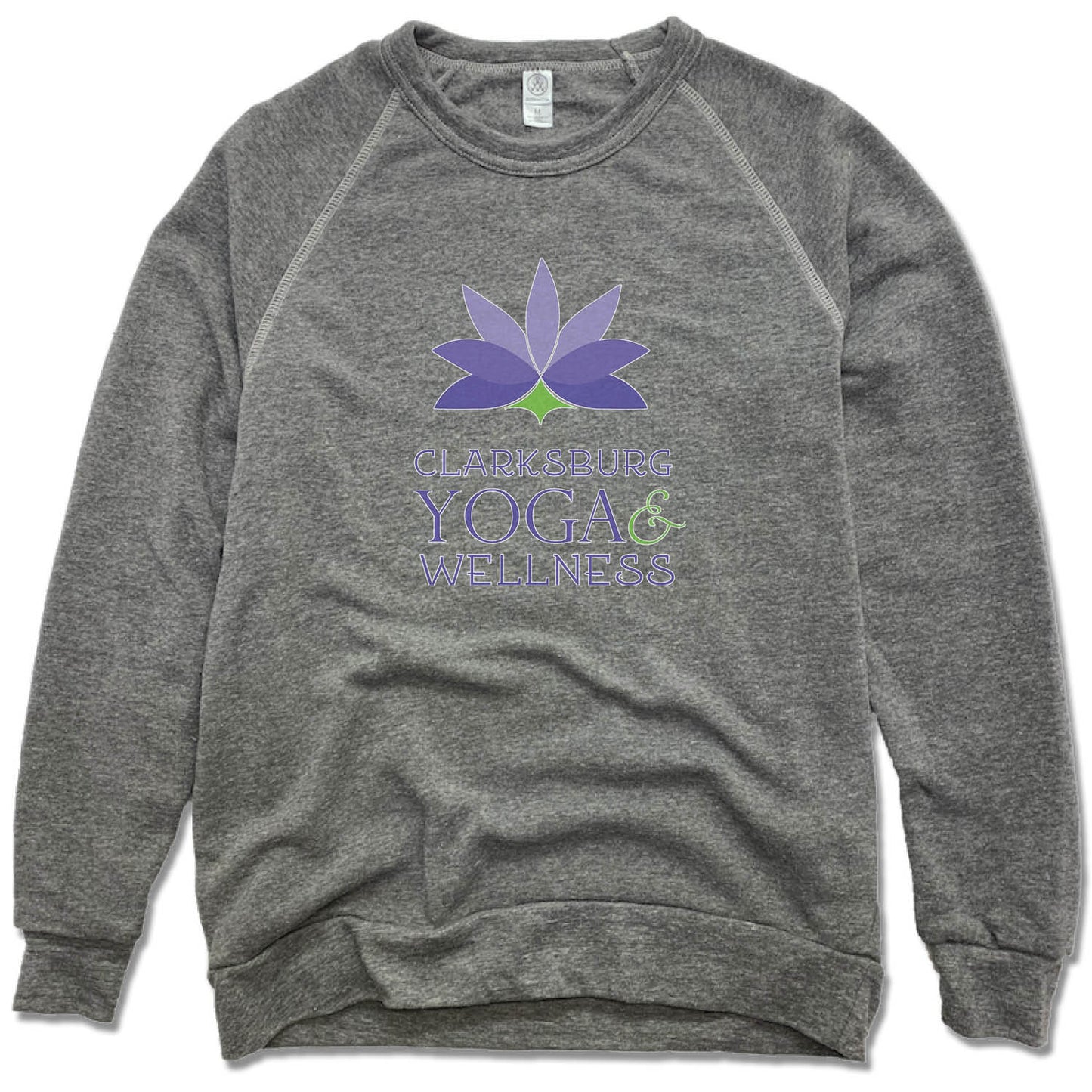 CLARKSBURG YOGA AND WELLNESS | FLEECE SWEATSHIRT | COLOR LOGO