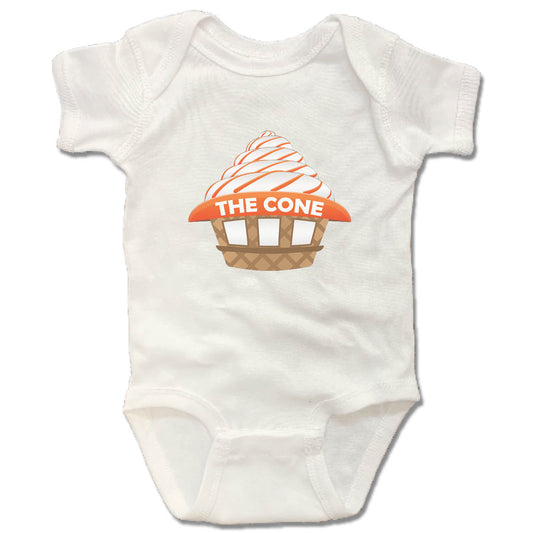 THE CONE | WHITE ONESIE | CONE SHOP