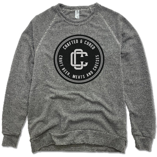 CRAFTED & CURED | FLEECE SWEATSHIRT | LOGO