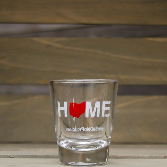 Ohio Shot Glass | HOME | Red