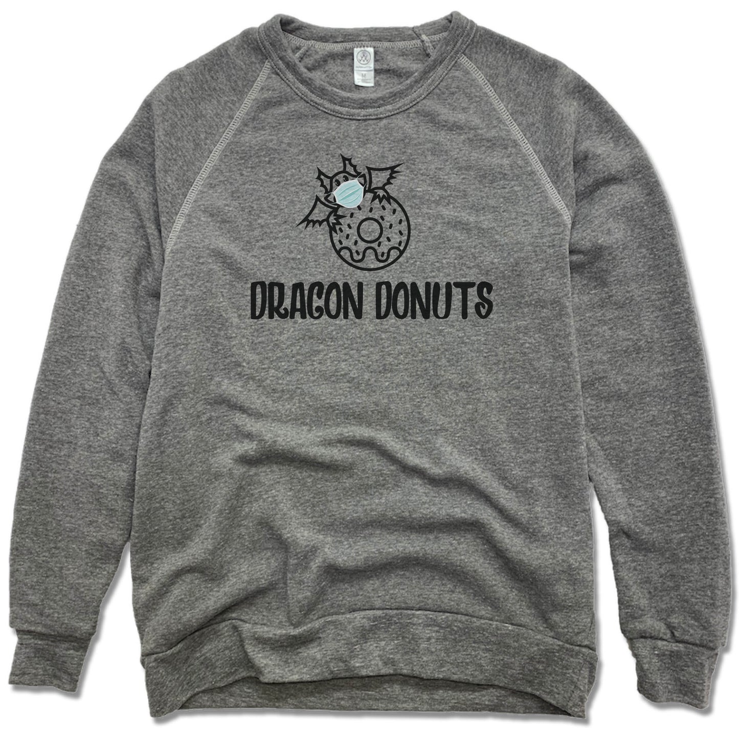 DRAGON DONUTS | FLEECE SWEATSHIRT | DRAGON MASK