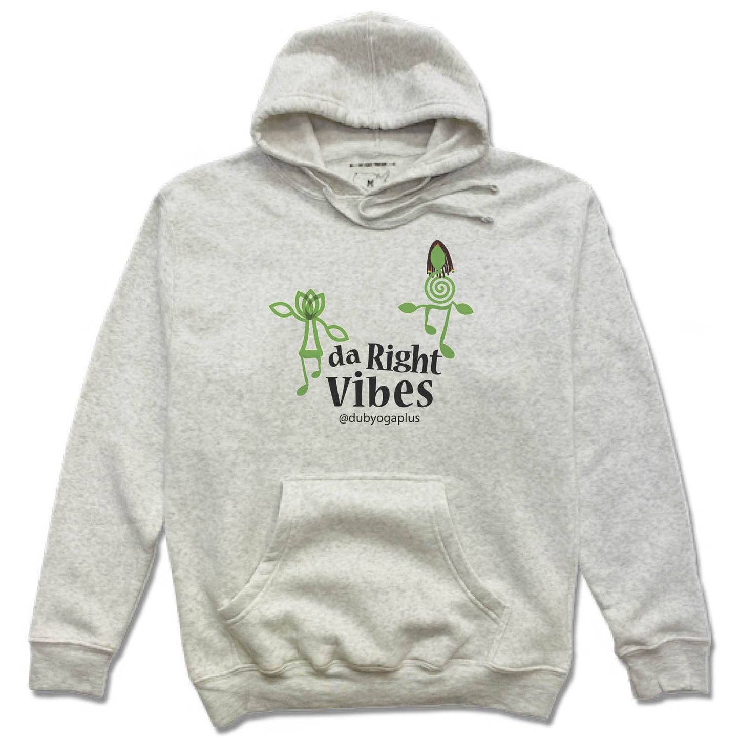 DUB YOGA PLUS | HOODIE | VIBES LOGO