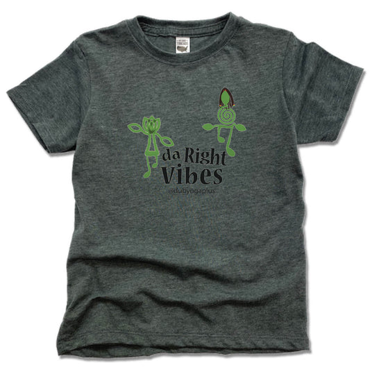 DUB YOGA PLUS | KIDS TEE | VIBES LOGO