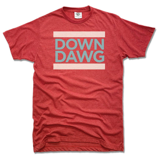 YOGA MIX ORLANDO | UNISEX RED TEE | DOWN DAWG