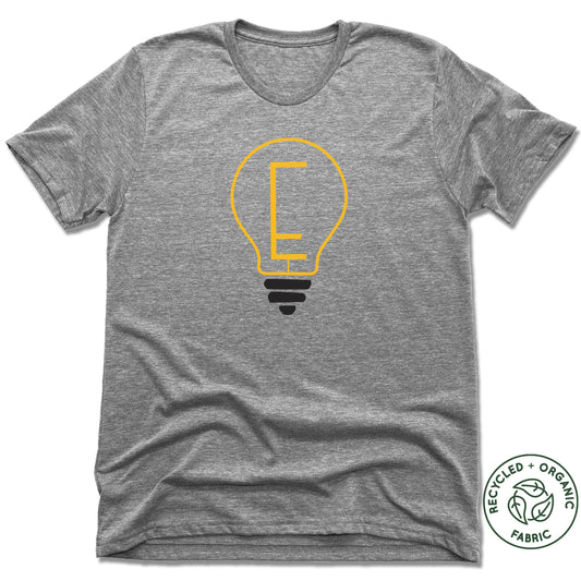 ENLIGHTENMENT COFFEE | UNISEX GRAY Recycled Tri-Blend | BLUB