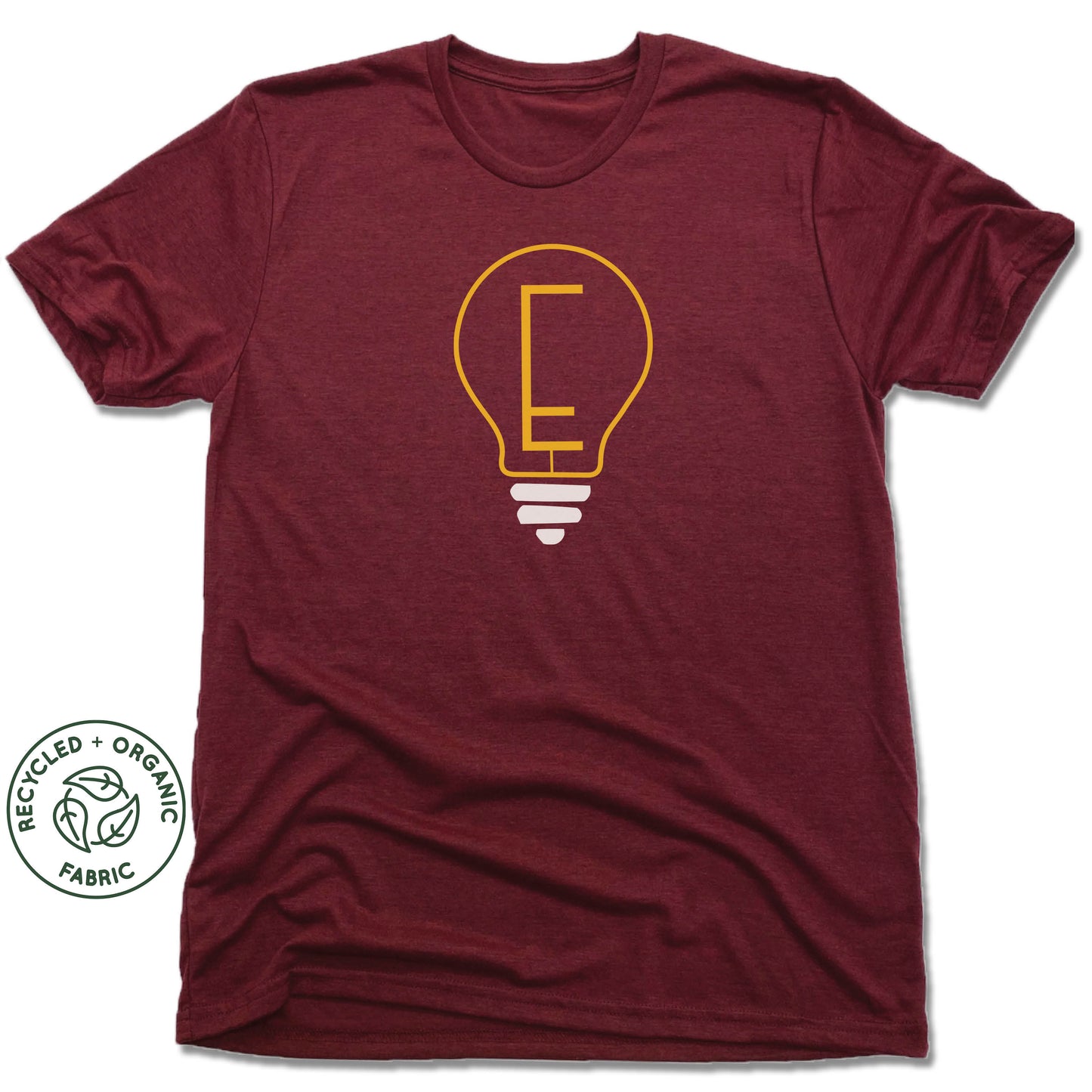 ENLIGHTENMENT COFFEE | UNISEX VINO RED Recycled Tri-Blend | BLUB