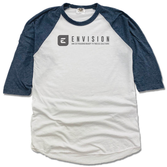 ENVISION MEMPHIS | NAVY 3/4 SLEEVE | GRAY LOGO