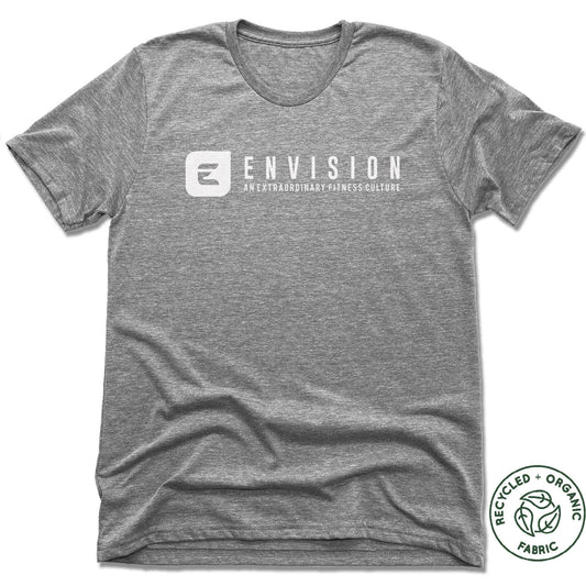 ENVISION MEMPHIS | UNISEX GRAY Recycled Tri-Blend | WHITE LOGO