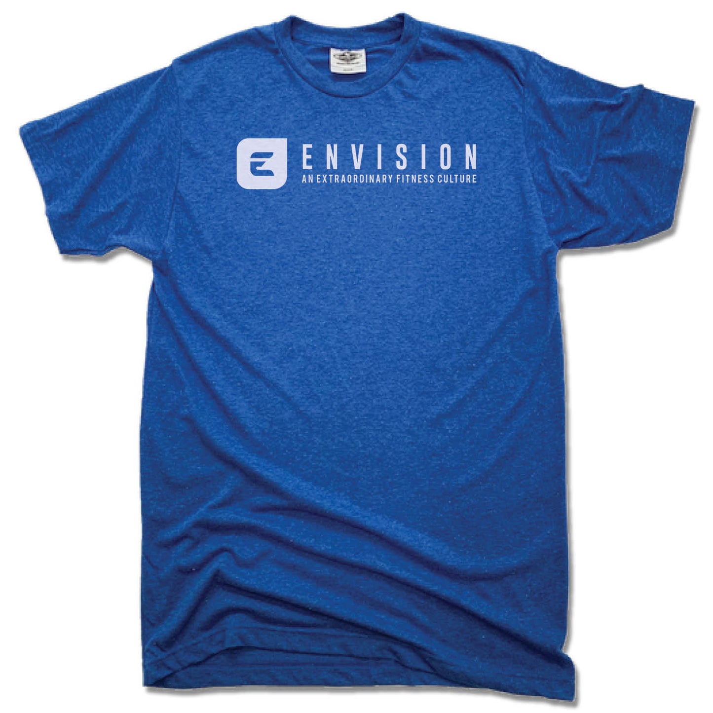 ENVISION MEMPHIS | UNISEX BLUE TEE | WHITE LOGO