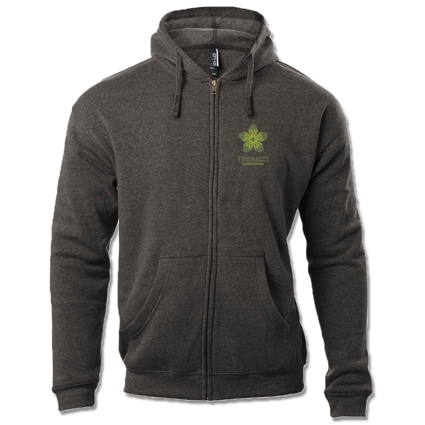 FIBONACCI BREWING COMPANY | ZIP HOODIE | COLOR LOGO