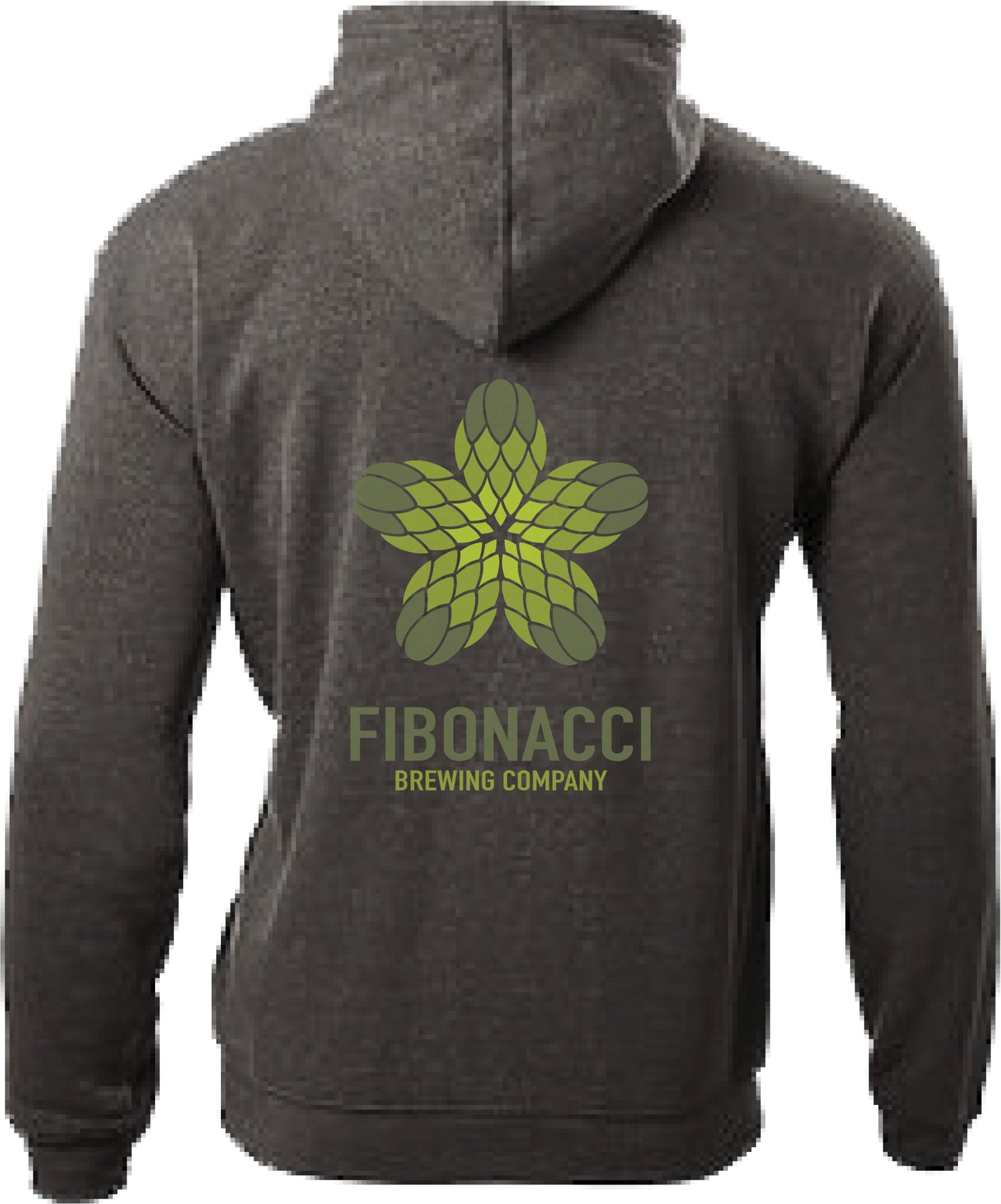 FIBONACCI BREWING COMPANY | ZIP HOODIE | COLOR LOGO