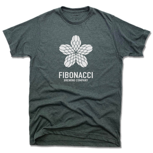 FIBONACCI BREWING COMPANY | UNISEX TEE | WHITE LOGO