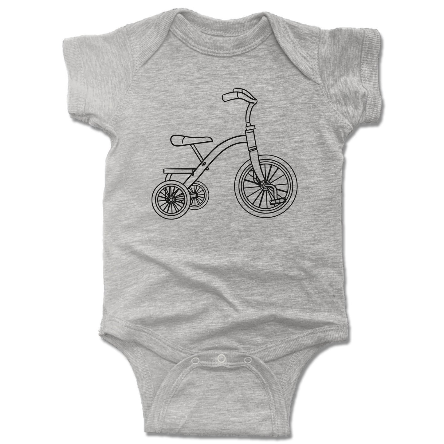 TRI-CYCLE | GRAY ONESIE | MATCHING