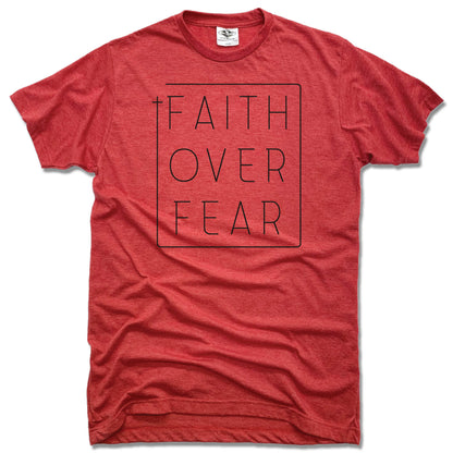 NHCC | UNISEX RED TEE | FAITH OVER FEAR