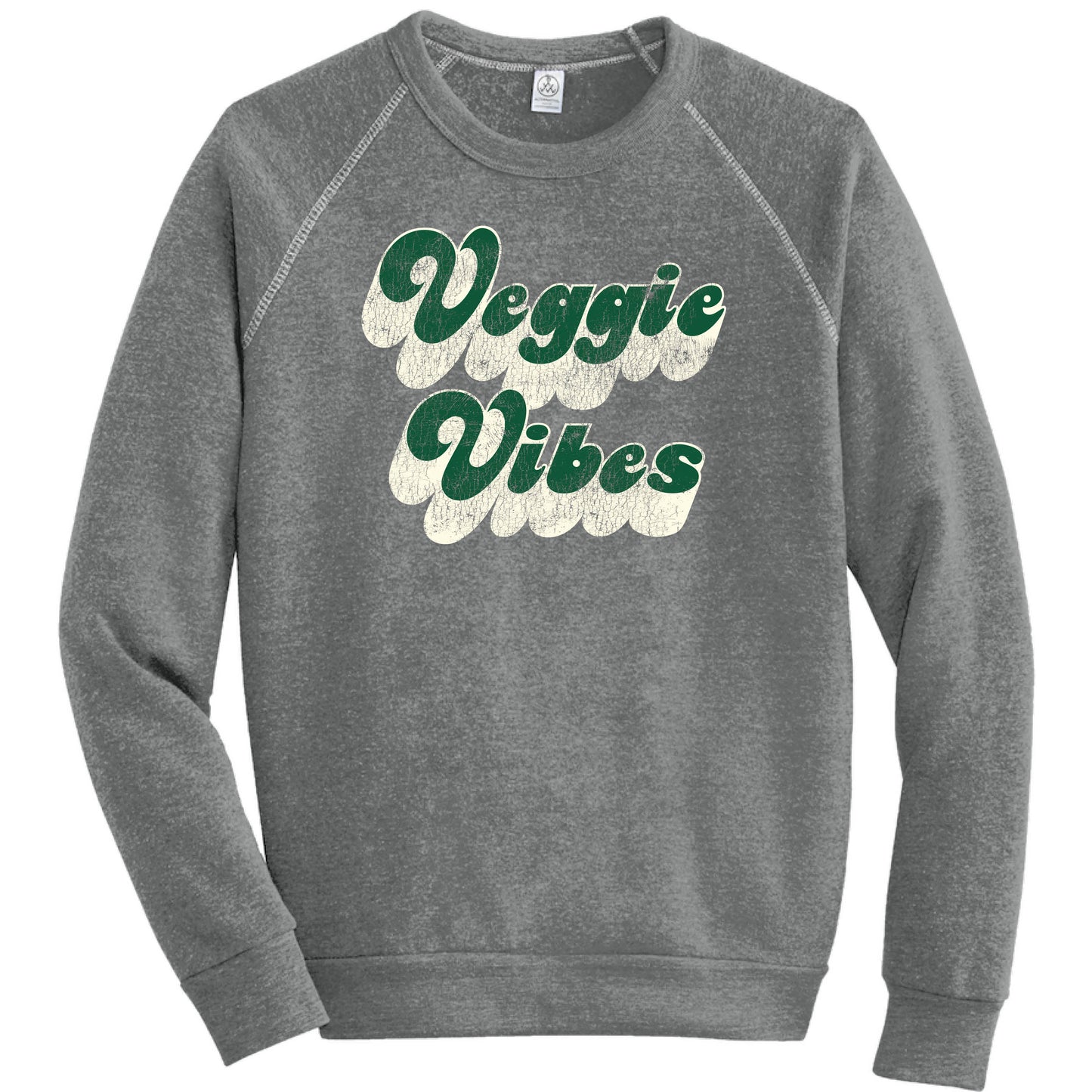 VEGGIE VIBES - Eco-Fleece Sweatshirt