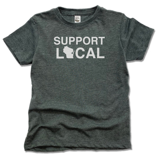 SUPPORT LOCAL | KIDS TEE | GREEN BAY