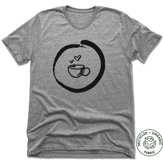 HOMETOWN CAFE | UNISEX GRAY Recycled Tri-Blend | COFFEE MUG