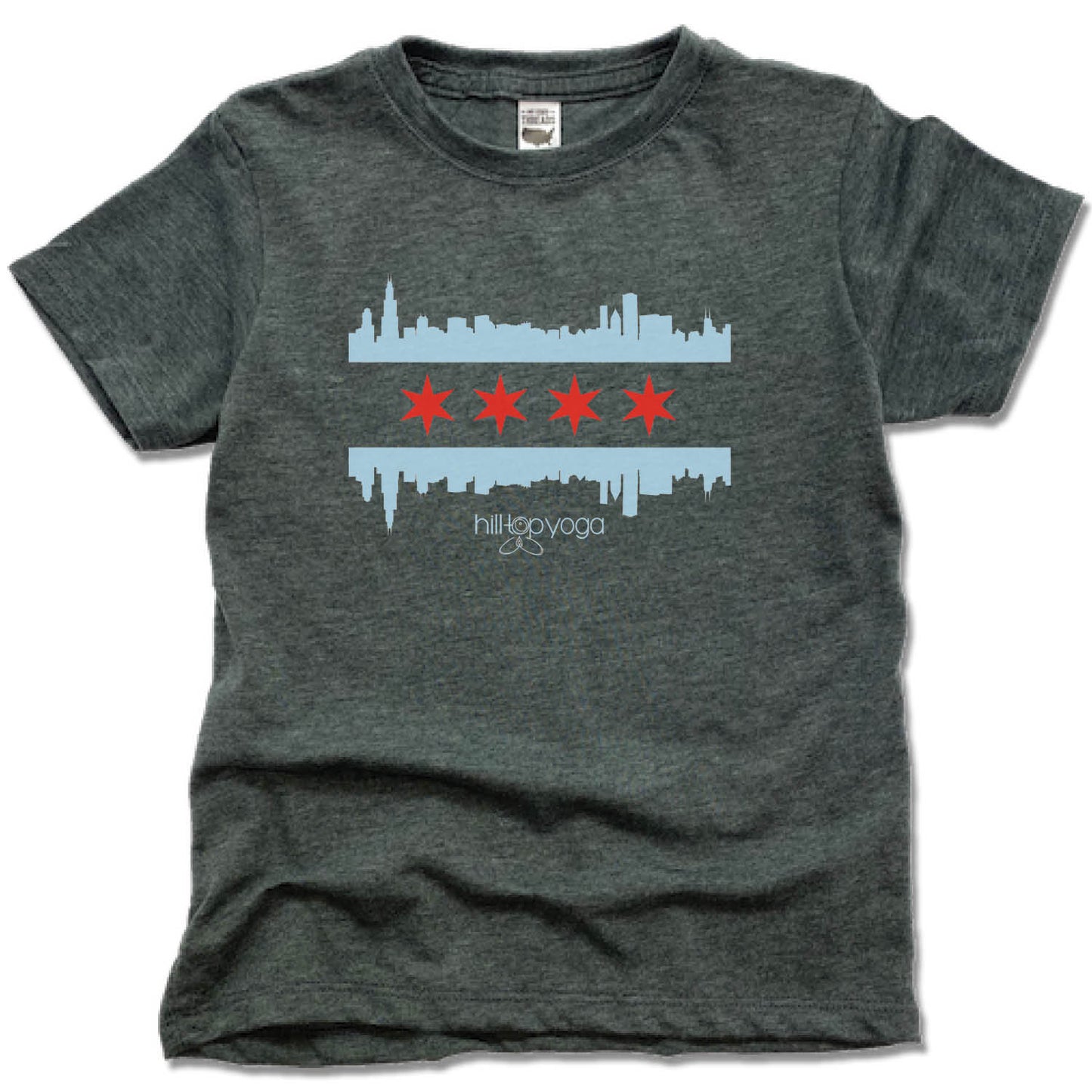 HILLTOP YOGA | KIDS TEE | FLAG