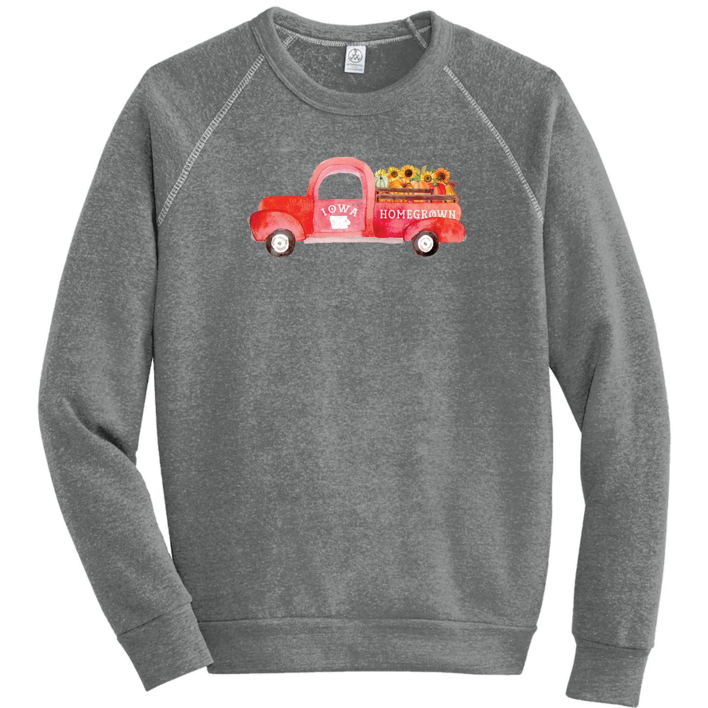 Iowa Fall Homegrown Truck - Fleece Sweatshirt