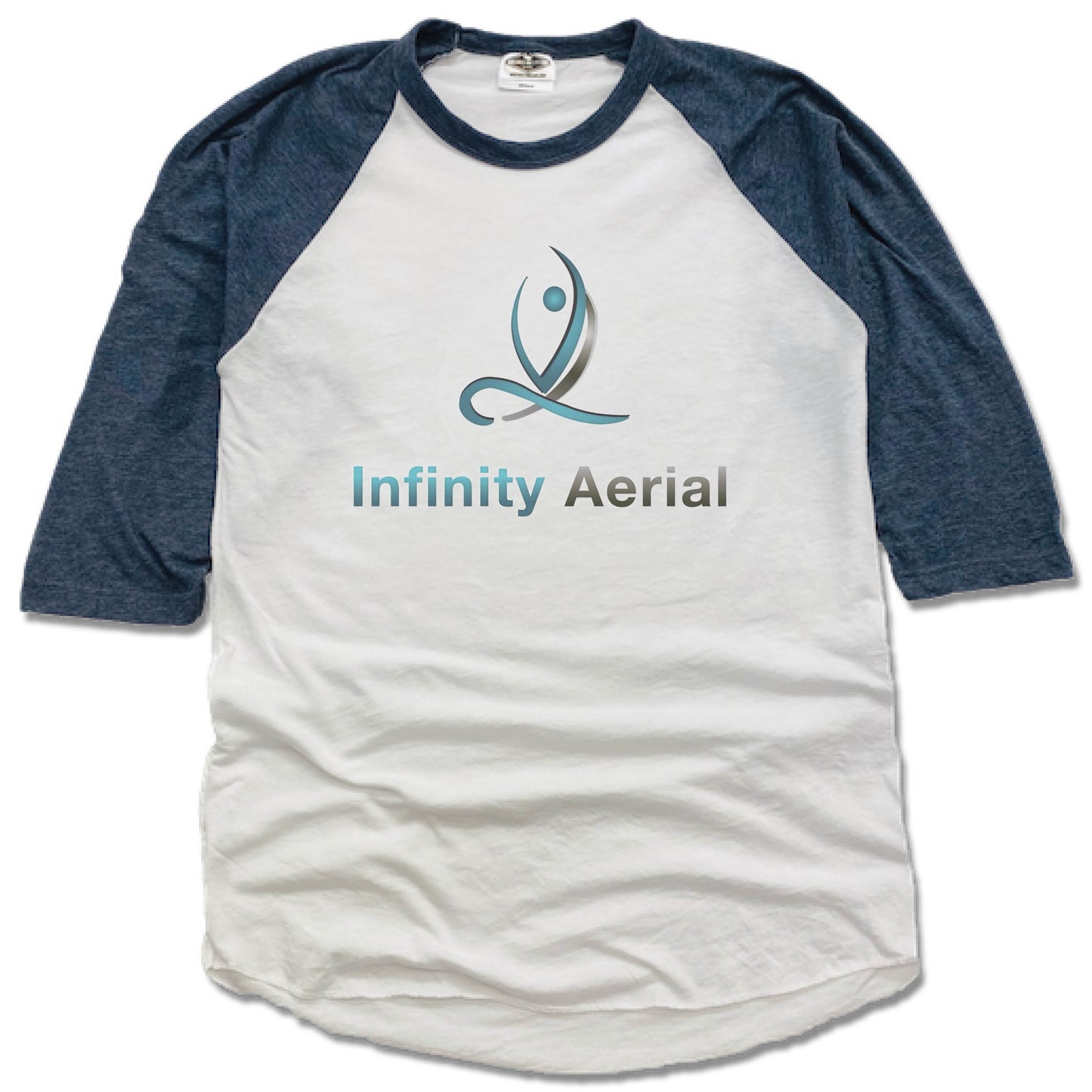 INFINITY AERIAL | NAVY 3/4 SLEEVE | LOGO