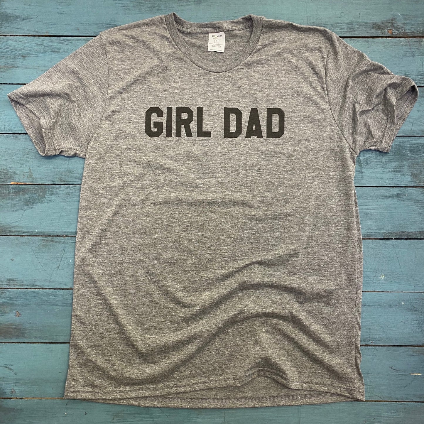 GIRL DAD | UNISEX GRAY Recycled Tri-Blend