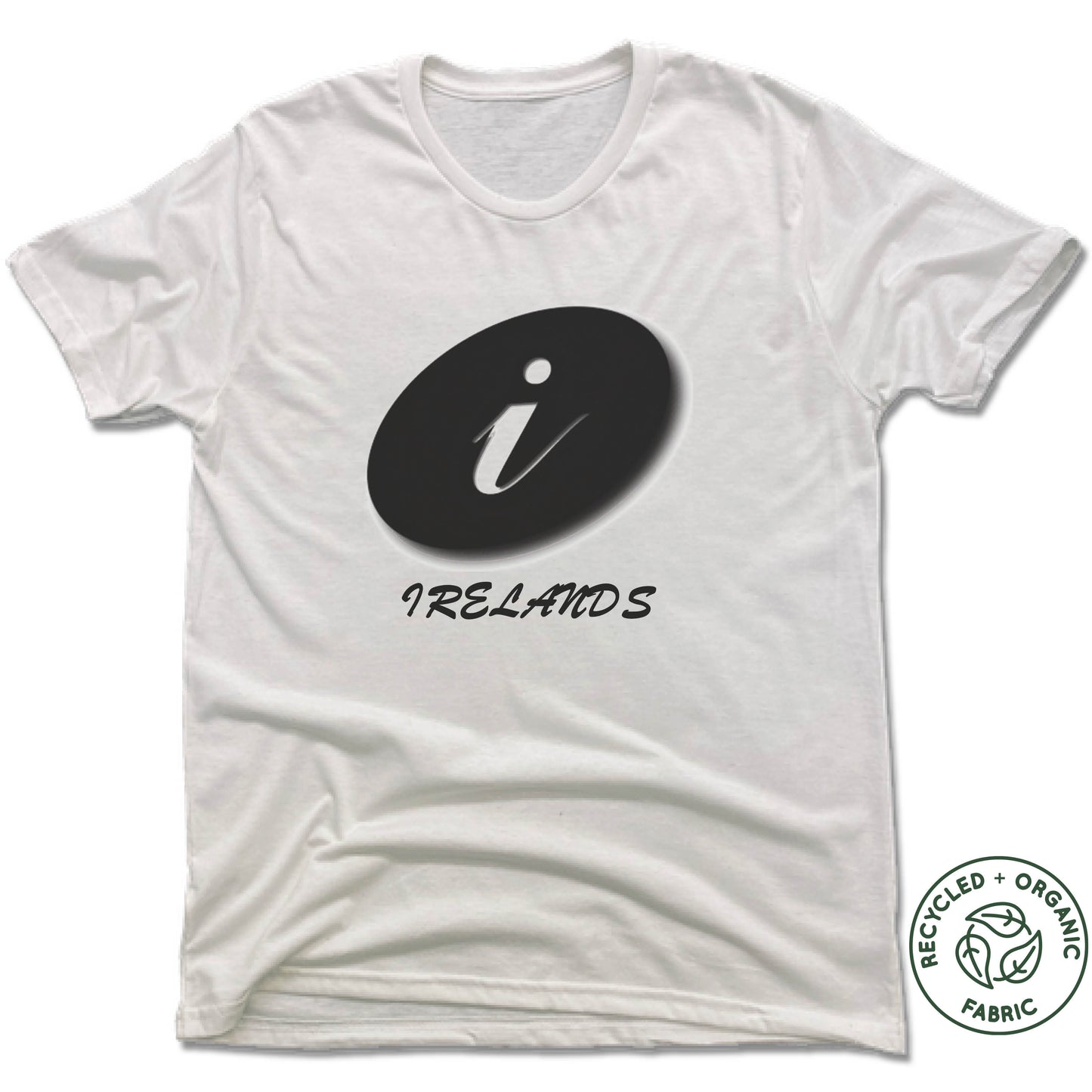 IRELANDS SPA & SALON | UNISEX WHITE Recycled Tri-Blend | LOGO