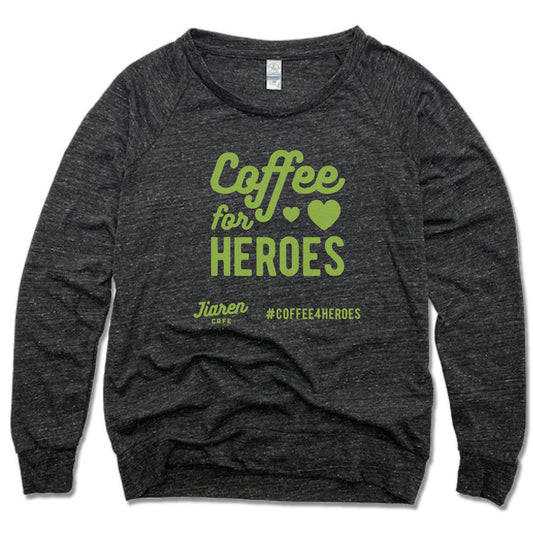 JIAREN CAFE | LADIES SLOUCHY | COFFEE FOR HEROES