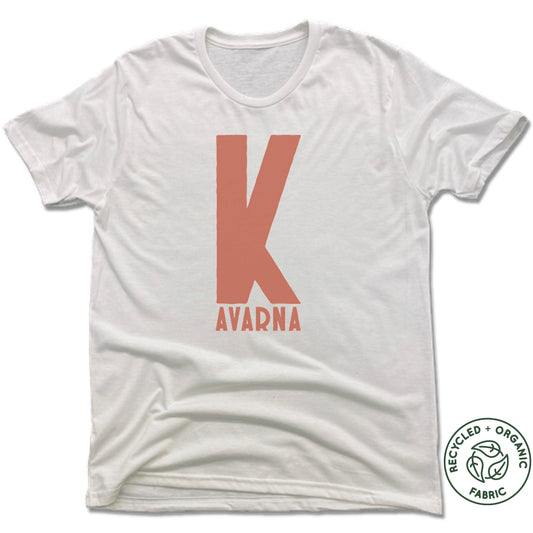 KAVARNA | UNISEX WHITE Recycled Tri-Blend | K