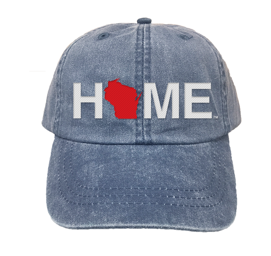 Wisconsin Midnight Navy HAT | HOME | Red/WHITE