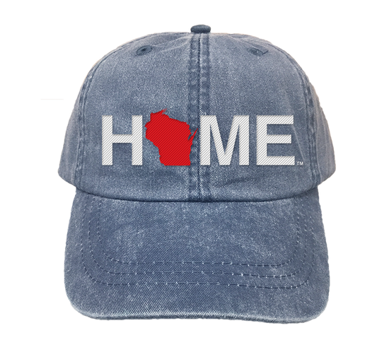 Wisconsin Midnight Navy HAT | HOME | Red/WHITE
