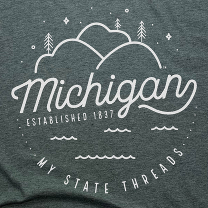 MICHIGAN | KIDS TEE | CREST