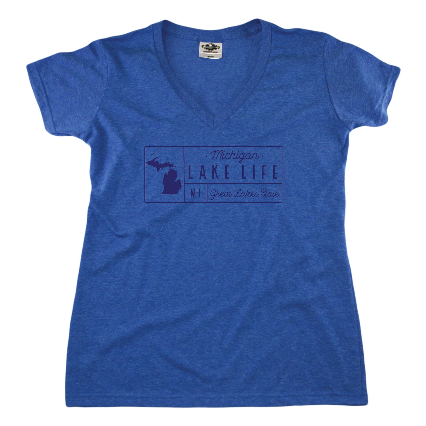 Michigan Lake Grid - Ladies' Tee