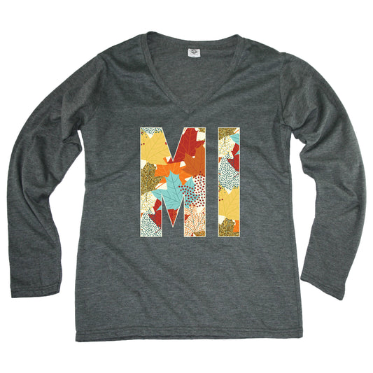 Michigan Fall Foliage - Ladies' Longsleeve