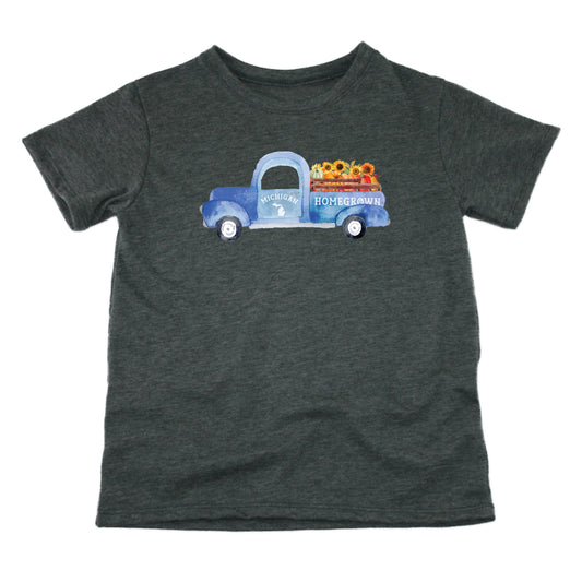 Michigan Fall Homegrown Truck - Kids' Tee