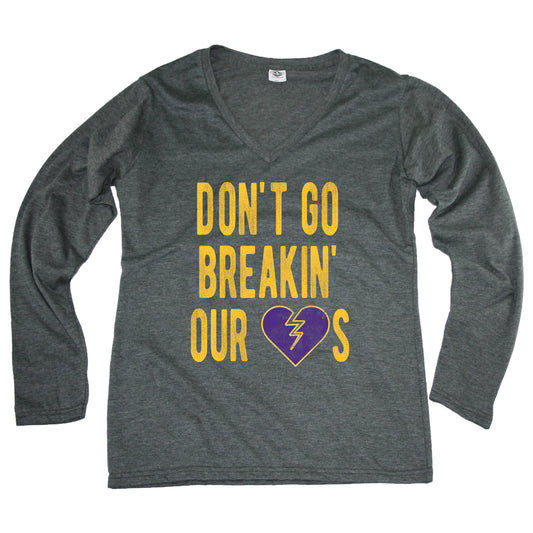 Don't Go Breaking Our Hearts - Minnesota - Ladies' Longsleeve