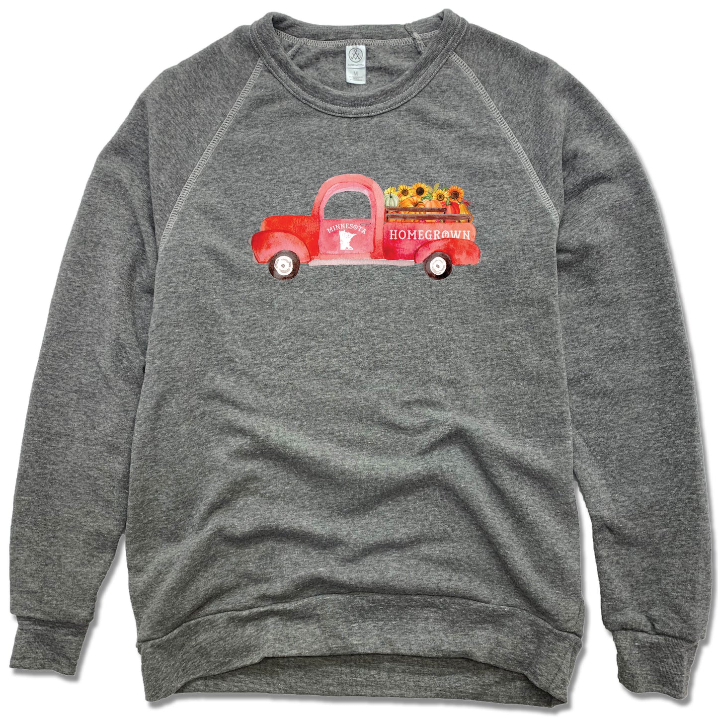 Minnesota Fall Homegrown Truck - Fleece Sweatshirt
