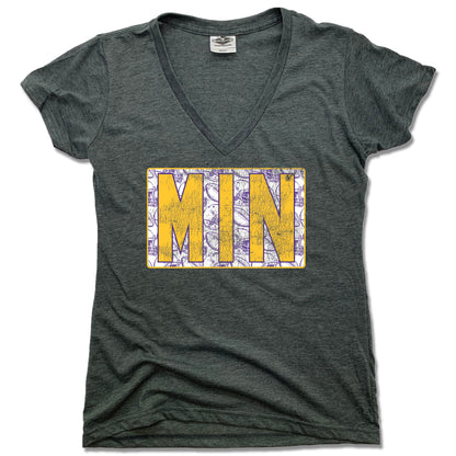 Minnesota Vintage Football - Ladies' Tee