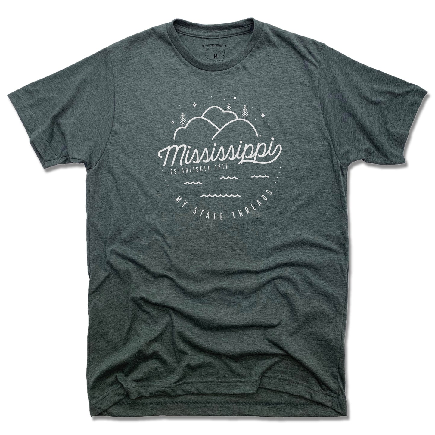 MISSISSIPPI | UNISEX TEE | CREST