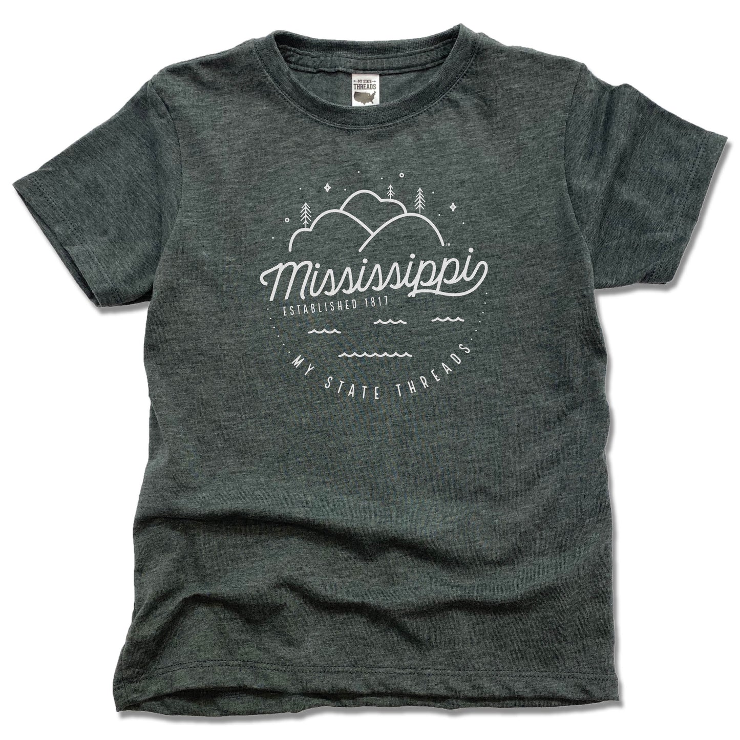 MISSISSIPPI | KIDS TEE | CREST