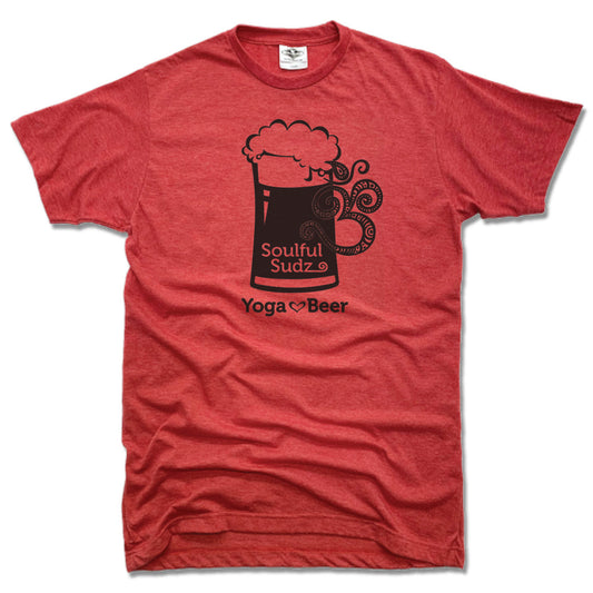 Muskegon Yoga | UNISEX RED TEE | Sudz