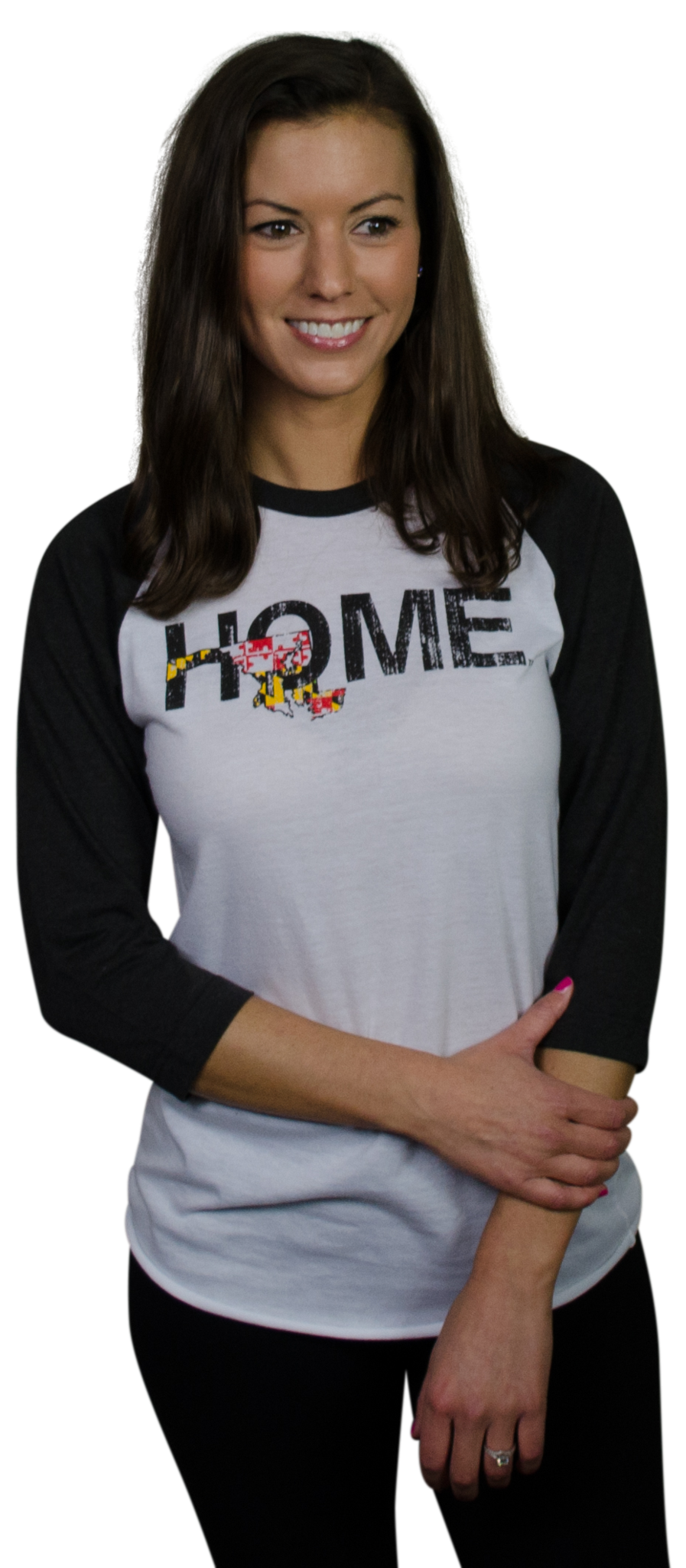 MARYLAND 3/4 SLEEVE | HOME | FLAG - My State Threads