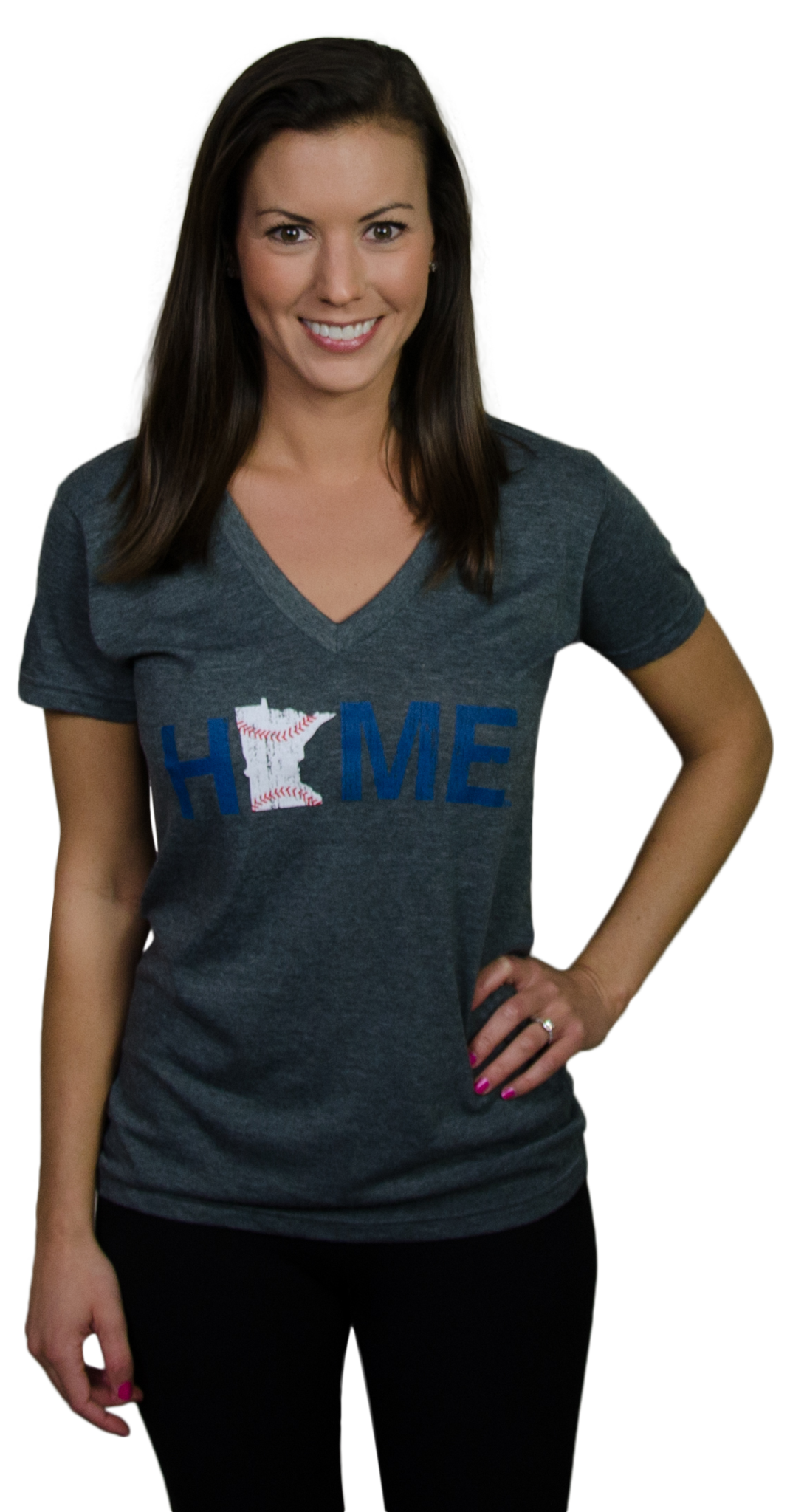 Ladies' Minnesota HOME Tee | Baseball | Navy