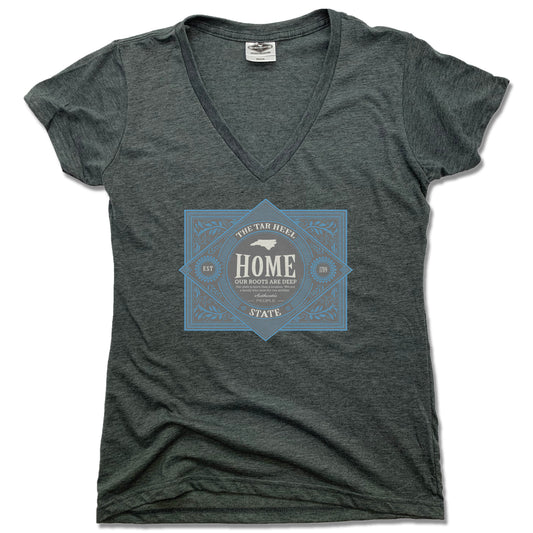 NORTH CAROLINA | LADIES V-NECK | VINTAGE