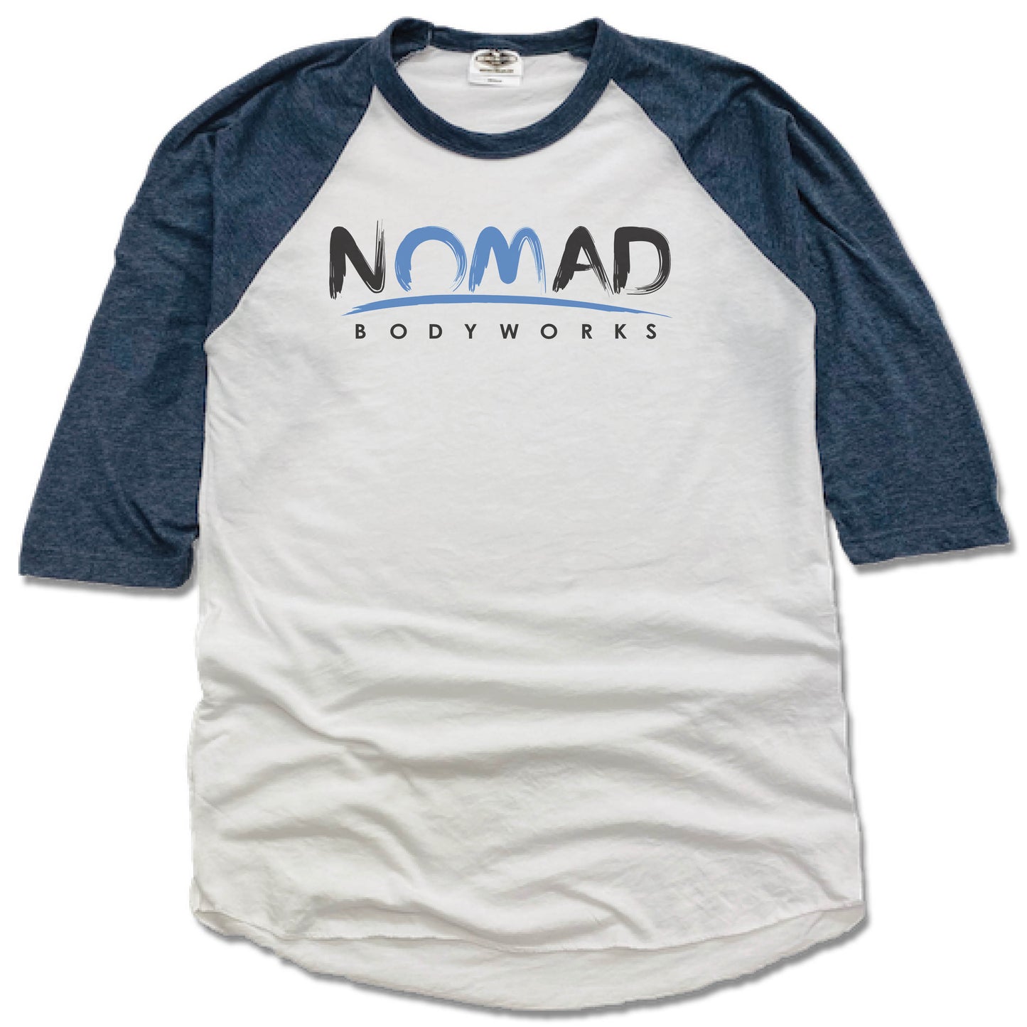 NOMAD BODYWORKS | NAVY 3/4 SLEEVE | LOGO