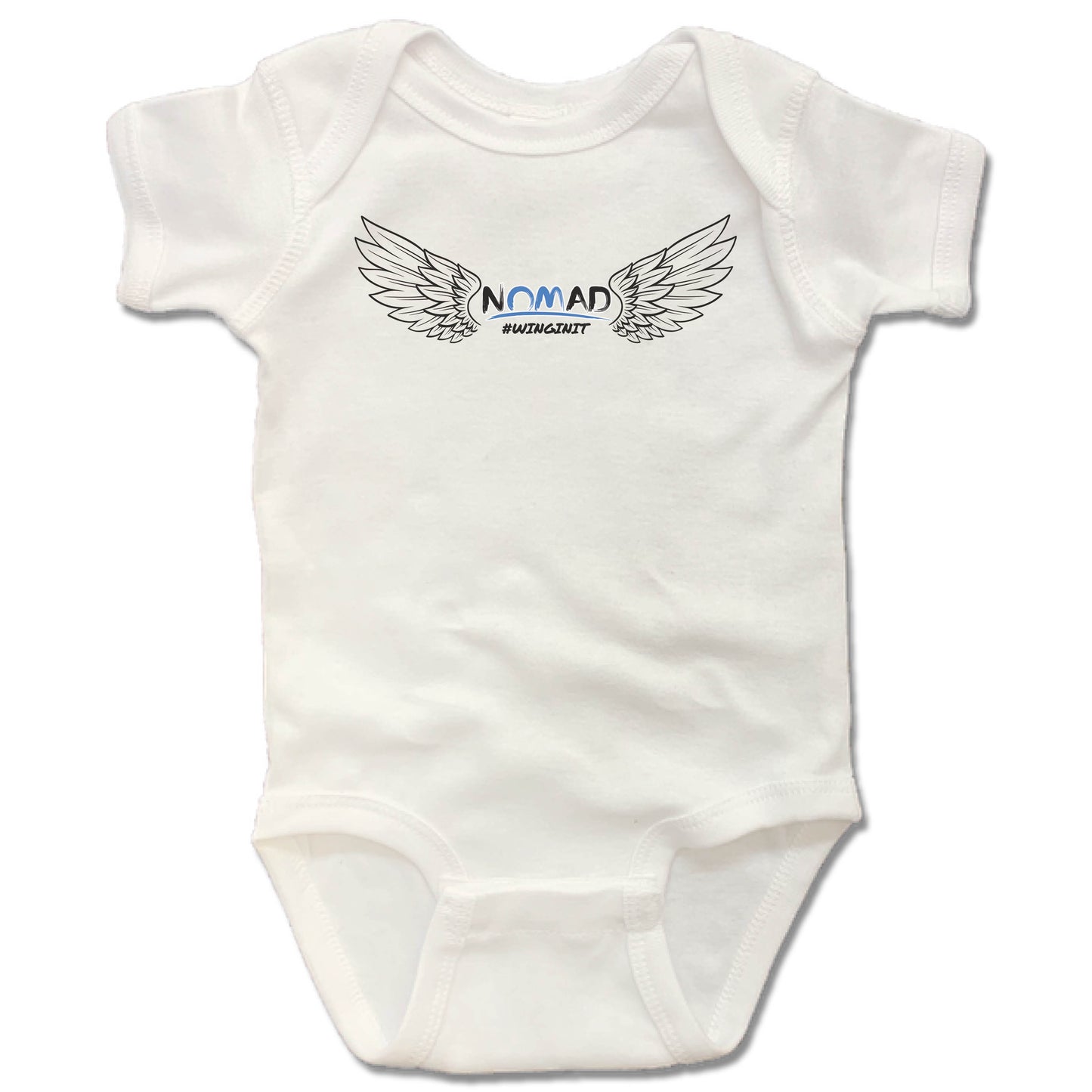 NOMAD BODYWORKS | WHITE ONESIE | WINGS