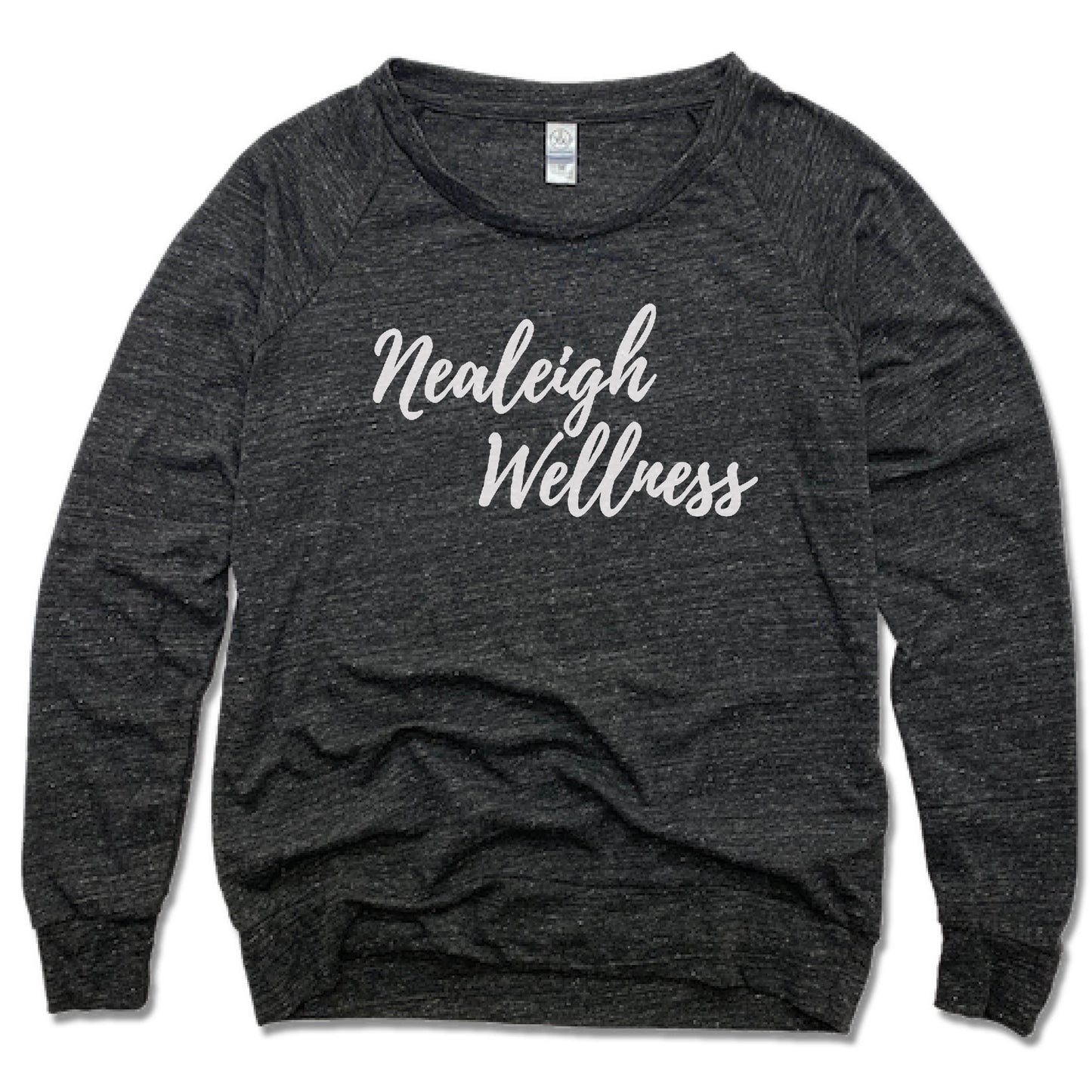 NEALEIGH WELLNESS | LADIES SLOUCHY | WHITE LOGO