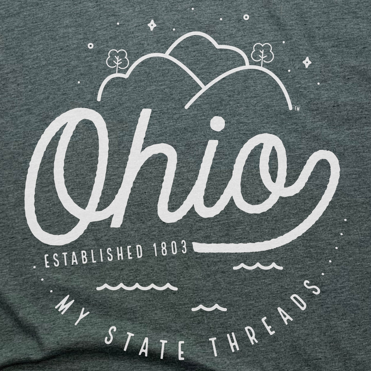 OHIO | KIDS TEE | CREST