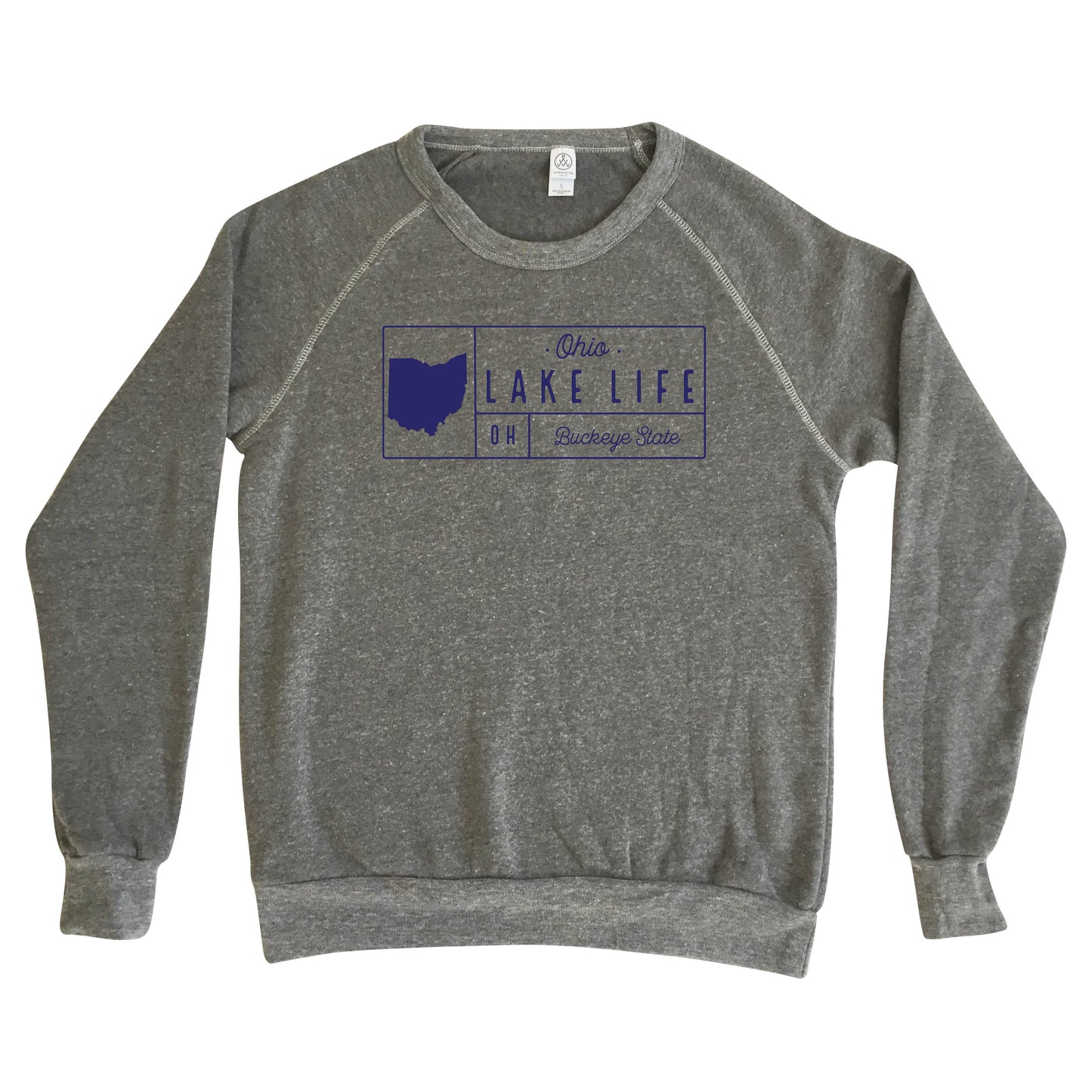 Ohio Lake Grid - Fleece Sweatshirt